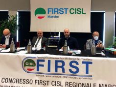 Congresso First Cisl Marche, Giovanni Gianuario confermato segretario generale, con lui Possanzini e Raimondi