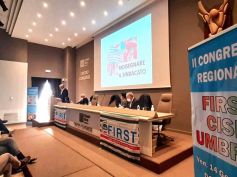 Congresso First Cisl Umbria, Francesco Marini confermato segretario generale