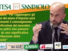 Piano Intesa Sanpaolo. Colombani alla stampa, coinvolgimento dipendenti decisivo per trasformazione banca