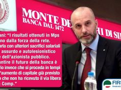 Mps, Colombani: dati positivi, incognite del cambio al vertice