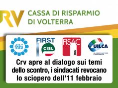 CR Volterra apre al dialogo sui temi dello scontro, sindacati revocano lo sciopero dell’11 febbraio