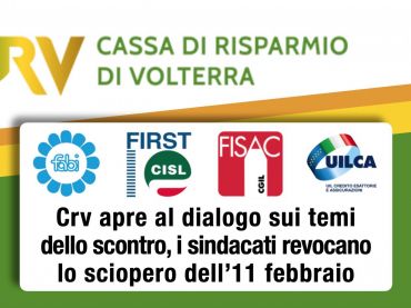 CR Volterra apre al dialogo sui temi dello scontro, sindacati revocano lo sciopero dell’11 febbraio