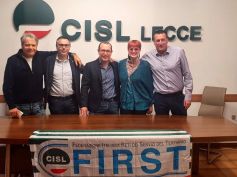 First Cisl Lecce, il nuovo coordinatore è Maurizio Armenise. Con lui Colella, Eletto, Mazzei e Mummolo