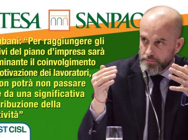 Intesa Sanpaolo, Colombani: piano prudente, preoccupa chiusura sportelli