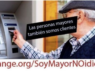 Digitalizzazione bancaria, “Soy mayor, no idiota”, dalla Spagna la campagna per banche a dimensione di anziano
