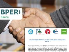 Gruppo Bper e politiche commerciali, un nuovo accordo per rimettere al centro la dignità dei lavoratori