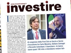 2° Congresso First Cisl, Investire rilancia il tema “Futuro della finanza tra sostenibilità e digitalizzazione”
