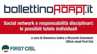 Social network e responsabilità disciplinari, le possibili tutele individuali