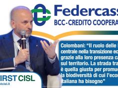 Federcasse, Colombani: ruolo delle Bcc centrale nella transizione ambientale