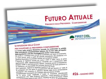 Futuro Attuale, le riflessioni della Covip per sviluppare la previdenza complementare