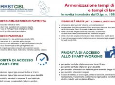 Paternità, congedi parentali e legge 104, che cosa è cambiato. L’approfondimento First Cisl