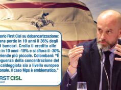 Osservatorio First Cisl sulla debancarizzazione: la Toscana perde in 10 anni il 36% degli sportelli