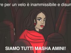 Siamo tutti Masha Amini, la locandina First Cisl a sostegno delle donne iraniane