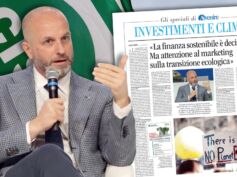 Colombani su Avvenire, la finanza sostenibile è decisiva, ma attenzione al marketing sulla transizione ecologica