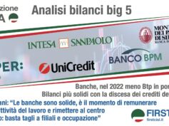 Banche, nel 2022 meno Btp in portafoglio. Bilanci più solidi con la discesa dei crediti deteriorati