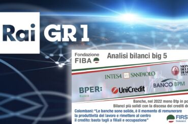Banche, utili e dividendi record nel 2022, ora aumentare i salari. Lo studio di First Cisl su Rai Gr1