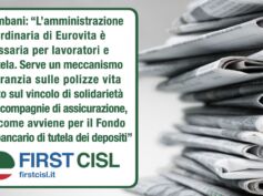 Eurovita, Colombani a stampa: amministrazione straordinaria necessaria, serve garanzia per polizze vita Ramo I