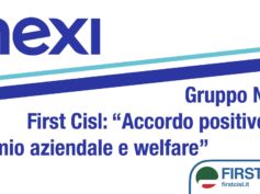 Gruppo Nexi, First Cisl: accordo positivo su premio aziendale e welfare