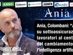 Ania, Colombani sulla stampa: agire su sottoassicurazione, lavoratori al centro del cambiamento con l’intelligenza artificiale