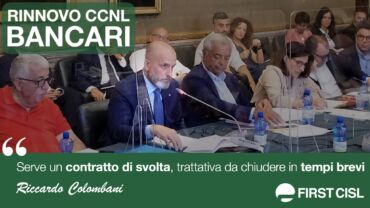 Banche, Colombani: serve un contratto di svolta, trattativa da chiudere in tempi brevi