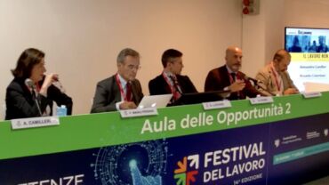 Colombani al ‘Festival del lavoro’ su intelligenza artificiale e occupazione. Il video