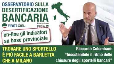 Banche, la mappa delle province italiane: trovare uno sportello è più facile a Barletta che a Milano