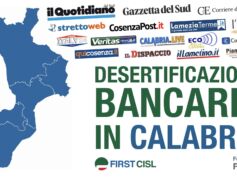Desertificazione bancaria. Calabria in fondo alla classifica, ritmo chiusure sportelli insostenibile