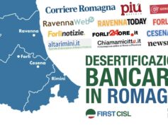 La desertificazione bancaria avanza anche in Romagna. Dati First Cisl: in 5 anni chiusi 162 sportelli. 7 i comuni senza una filiale