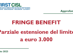 Fringe benefit, parziale estensione del limite a 3.000 euro: l’approfondimento di First Cisl