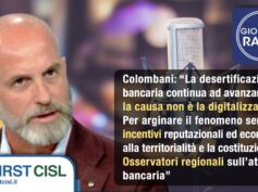 Desertificazione bancaria, Colombani a Giornale Radio: servono incentivi alla territorialità