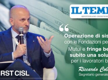 Colombani a Il Tempo: operazione di sistema con le Fondazioni per Mps. Mutui e fringe benefit, subito una soluzione per i bancari
