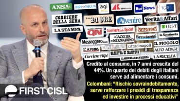 Debiti e carovita sulla stampa. Analisi First Cisl certifica che l’aumento dei tassi d’interesse non frena il ricorso degli italiani al credito al consumo