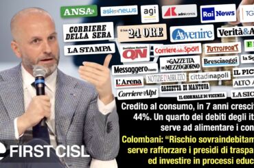 Debiti e carovita sulla stampa. Analisi First Cisl certifica che l’aumento dei tassi d’interesse non frena il ricorso degli italiani al credito al consumo