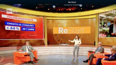 Credito al consumo, in evidenza i dati First Cisl a Re Start, Rai 3
