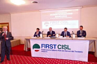 Convegno First Cisl Brescia, Colombani alla stampa: incentivare la biodiversità bancaria