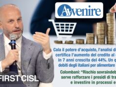 Avvenire, cala il potere d’acquisto. Dati First Cisl certificano crescita credito al consumo