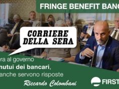 Il 20 ottobre riprende confronto su Ccnl. Colombani: nostre richieste giuste, banche non possono rifiutarle