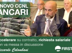 Banche, Colombani: accelerare su contratto, richiesta salariale non va messa in discussione