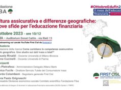 Educazione assicurativa, gli italiani e il problema della sottoassicurazione. Convegno First Cisl il 24 ottobre