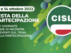 Cisl, Festa della Partecipazione il 13 e 14 ottobre in tutta Italia
