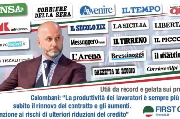 Report First Cisl. Banche a gonfie vele e prestiti ridotti. Colombani: coerente rinnovo contratto con aumenti