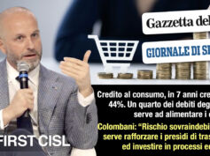 First Cisl sul credito al consumo. Giornale di Sicilia e Gazzetta del Sud: crescono prestiti e finanziamenti