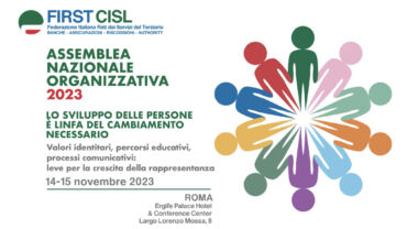 Il 14 e 15 novembre a Roma l’Assemblea nazionale organizzativa First Cisl