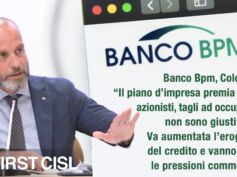 Banco Bpm, Colombani: piano premia solo gli azionisti, tagli ad occupazione non giustificabili