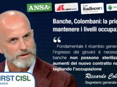 Colombani sulla stampa: ricambio generazionale banche è tema centrale del prossimo anno. Occupazione e giovani sono priorità