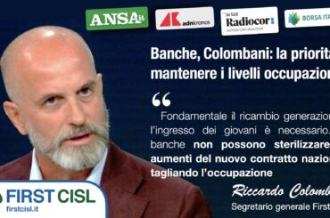 Colombani sulla stampa: ricambio generazionale banche è tema centrale del prossimo anno. Occupazione e giovani sono priorità