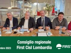 First Cisl Lombardia, si è svolto a Milano il Consiglio regionale