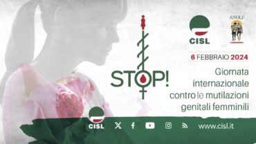Giornata internazionale contro le mutilazioni genitali femminili 2024, il manifesto Cisl e Anolf