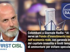 Colombani a Giornale Radio: per crescita e transizione ecologica serve un Fondo nazionale d’investimento nell’economia reale