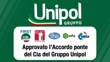 Gruppo Unipol, il referendum approva l’accordo ponte del Contratto integrativo aziendale